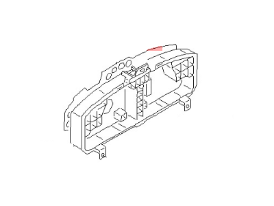 24814-2W600 Infiniti Plate Assy-Printed Circuit Illustration 1 of 1