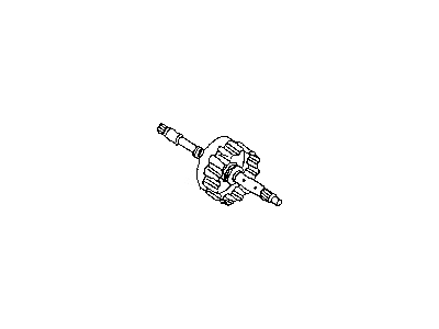 Infiniti 31412-31X15 High Clutch Drum & Input Shaft