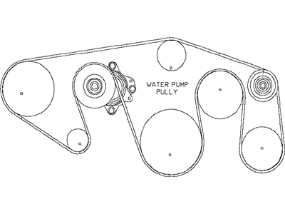 Infiniti 11720-7S00A Fan & Alternator Belt