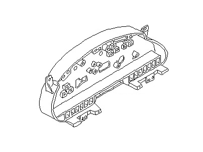 Infiniti 24811-1L100 Housing-Meter Comb,Lower