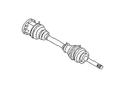 Infiniti QX4 Axle Shaft - 39100-58G00