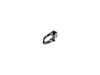 Infiniti 80652-CA000 Gasket - Door Outside Handle, Front