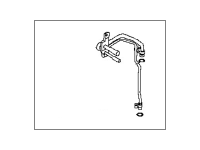 Infiniti 92446-JK20A Pipe Assembly