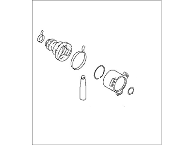 Infiniti 39741-03P88 Repair Kit-Dust Boot,Rear Drive Shaft