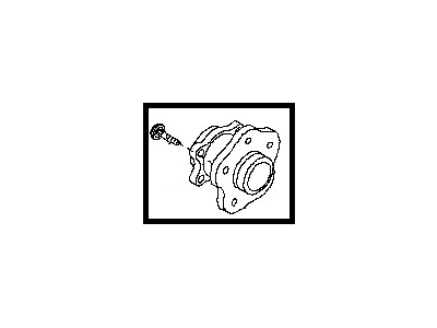 Infiniti 43202-JK00B Rear Axle Hub Assembly