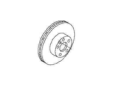 Infiniti 43206-JL00A Rotor Brake