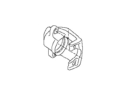 2005 Infiniti QX56 Brake Caliper - 44011-7S000