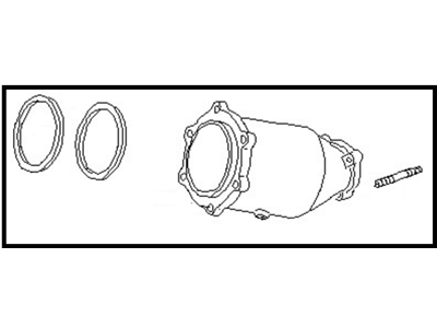 Infiniti B08A0-0W000 Three Way Catalytic Converter