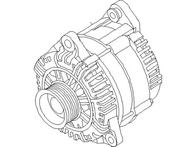 2009 Infiniti QX56 Alternator - 23100-ZH00B