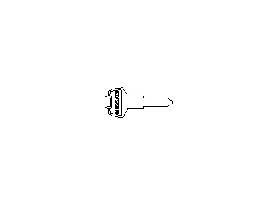 Infiniti H0564-4Z000 Key Blank Master H0564-4Z000 Infiniti Key Blank Master Illustration 1 of 1