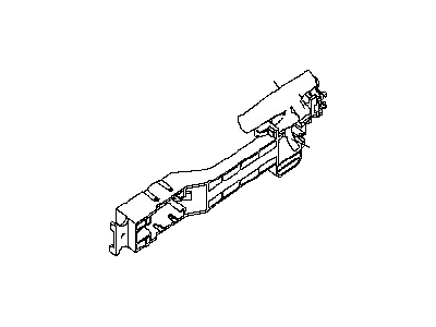 Infiniti 80610-ZQ00A Bracket-Outside Handle,RH