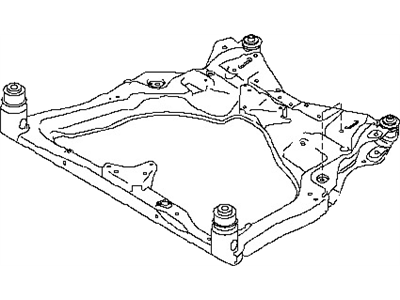 Infiniti 54400-3JV0D Member Complete-Front Suspension