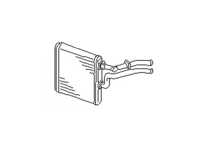 Infiniti 27140-2W600 Core Assy-Front Heater