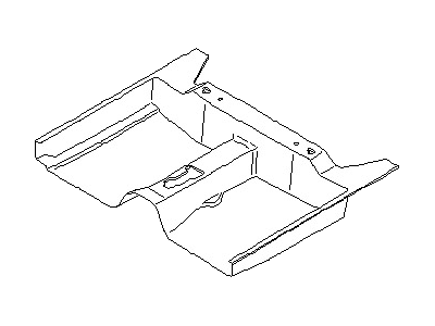 Infiniti 74906-1LA0B Carpet-Floor Rear