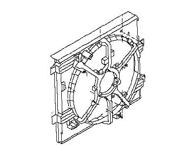 Infiniti 21483-CD000 SHROUD Assembly