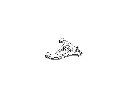 Infiniti 55502-5ZA1A Rear Suspension Arm Assembly, Left
