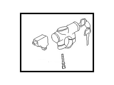 D8700-30R10 Infiniti Lock Assembly-Steering Illustration 1 of 1