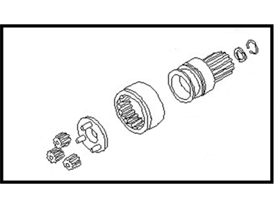 Infiniti 23312-0W010 Pinion Assy