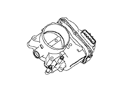 Infiniti 16119-9HP0A Chamber Assy Throttle