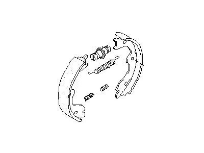 Infiniti G35 Parking Brake Shoe - 44060-AR06K