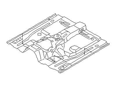 2001 Infiniti QX4 Floor Pan - 74312-2W630