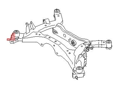 Infiniti 55400-CD011 Member Complete-Rear Suspension