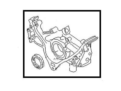 2001 Infiniti QX4 Oil Pump - 15010-4P201