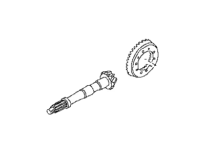 Infiniti 38100-0F56A Gear Set-Final Drive