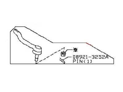 Infiniti D8640-1AA1A Socket Kit-Tie Rod,Outer