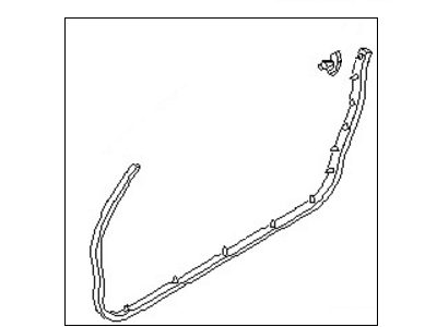 2003 Infiniti I35 Weather Strip - 80830-2Y000