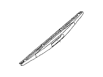 Infiniti 28790-7S000 Back Window Wiper Blade Assembly