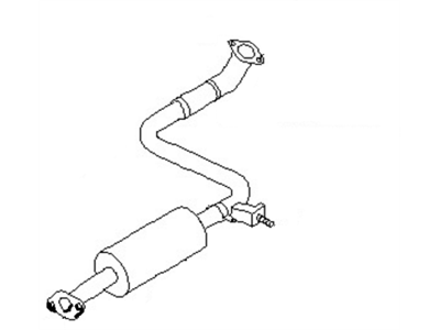 Infiniti I35 Muffler - 20300-3Y700