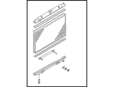 Infiniti 21460-31U00 Radiator Assembly