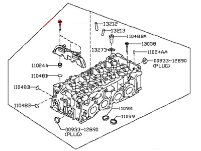 Infiniti Cylinder Head - 11040-3KY0A