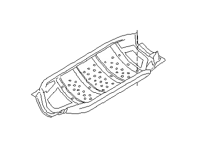 1992 Infiniti G20 Exhaust Heat Shield - 20853-40F10