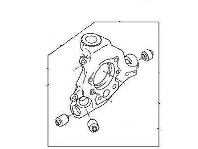 2015 Infiniti QX60 Steering Knuckle - 43019-3JA0A