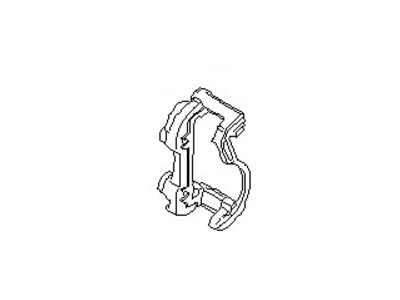 Infiniti Brake Caliper Bracket - 41014-7S010