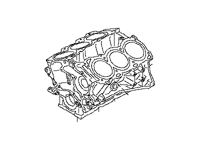 Infiniti 11000-3KY0A Cylinder Block