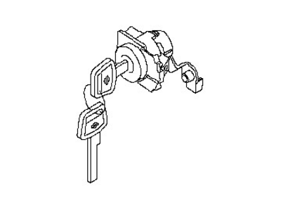 Infiniti QX60 Door Lock Cylinder - H0601-9N01A