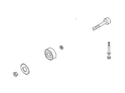 Infiniti A/C Idler Pulley - 11925-4P100