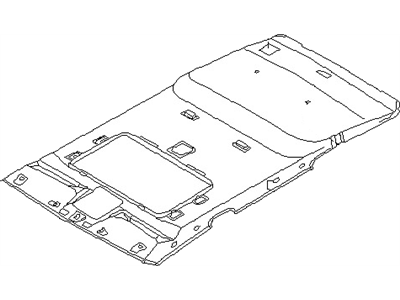 Infiniti 73910-3W700 HEADLINING ASMY