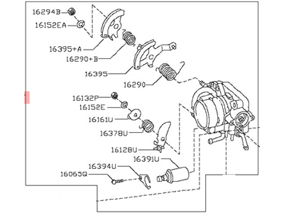 1997 Infiniti I30 Throttle Body - 16118-43U01