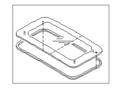 Infiniti 91210-2Y080 Lid Assy-Sunroof,Slide