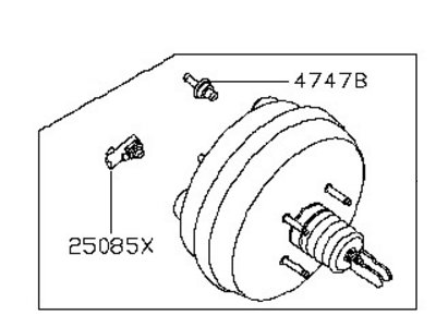 Infiniti 47210-3JV0A Booster Assy-Brake