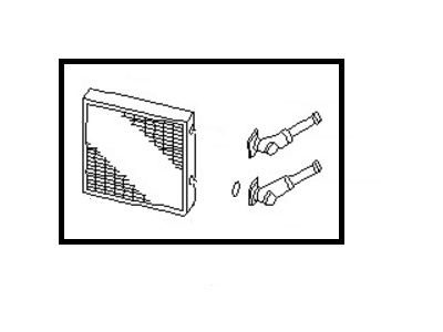 Infiniti 27140-61J15 Core Assembly-Heater