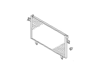 1998 Infiniti QX4 A/C Condenser - 92110-0W002