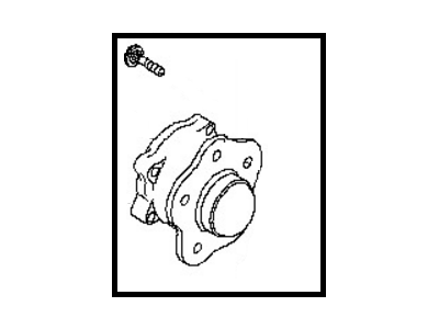 Infiniti Wheel Hub - 43202-3JA0B