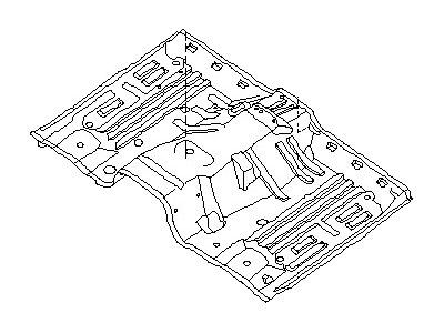 2004 Infiniti QX56 Floor Pan - 74312-7S030