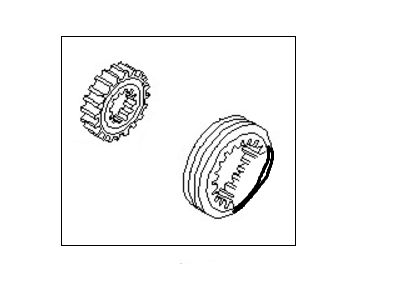 32610-M8012 Infiniti Sleeve & Hub-Coupling Illustration 1 of 1