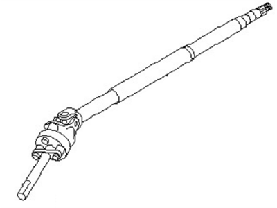 Infiniti 48820-2Y910 Shaft Assy-Steering Column,Upper